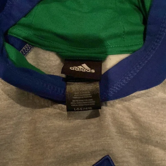 Large 14-16 adidas’s hoodie - Picture 2 of 3